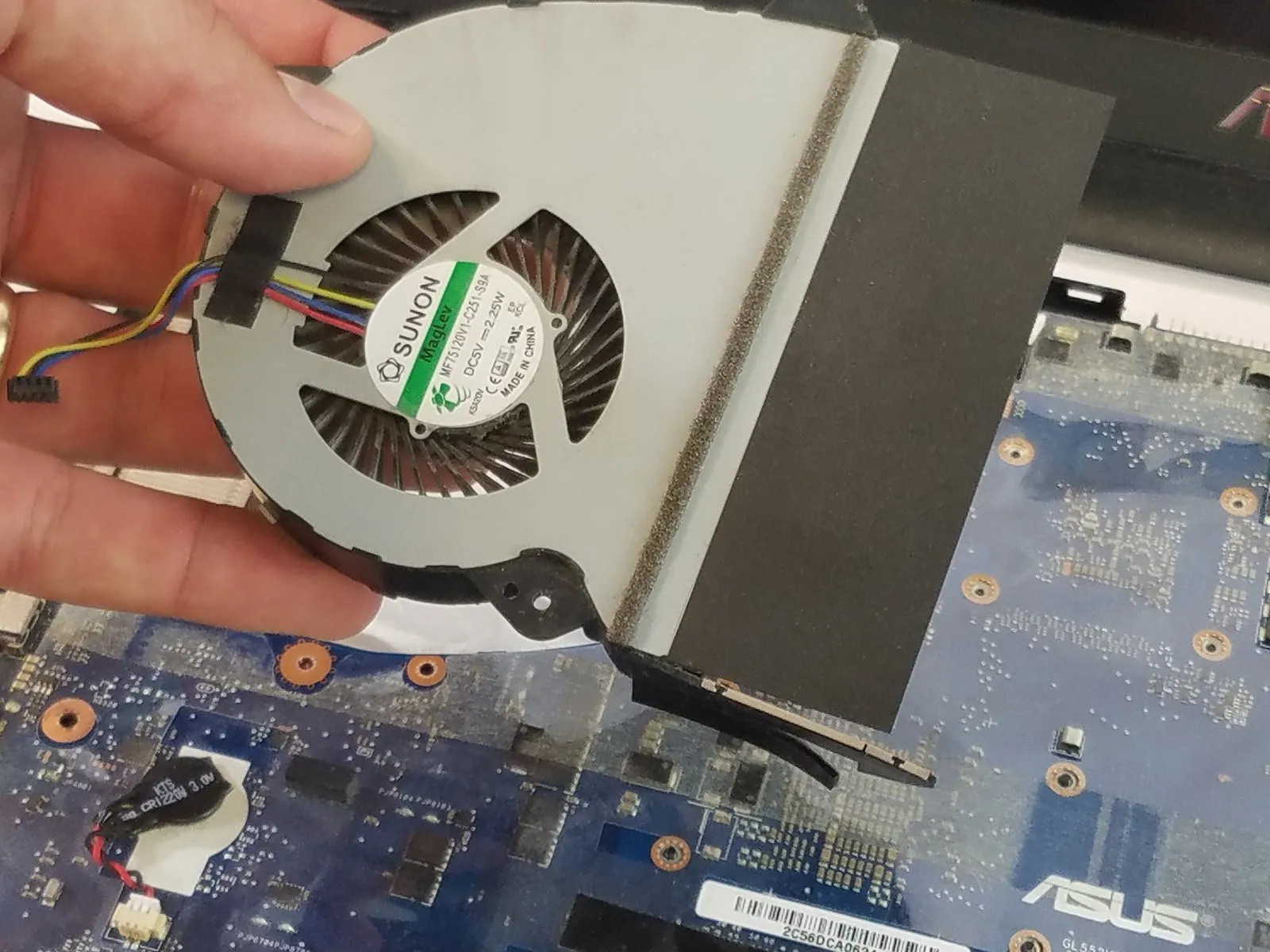 ASUS Laptop fan cleaning and overheating fix Istanbul
